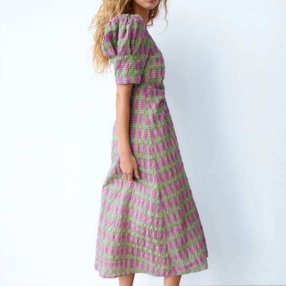 Zara plaid dress - Picture 2 of 14